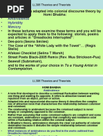 cultural hybridity in indian literature homi k bhabha the location of culture text pdf
